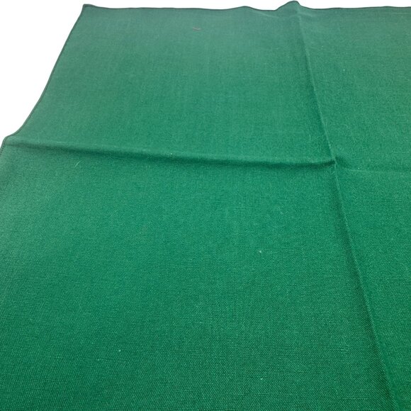 Dark Green Cloth Napkins Set Of 4 Cotton 18.5"x18.5" Square Christmas Holiday - Picture 5 of 7